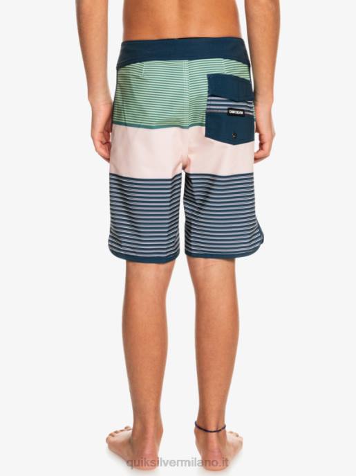 esso Quiksilver ragazzi 8-16 surfsilk tijuana yth 17 boardshort rosa velata HTZR2271