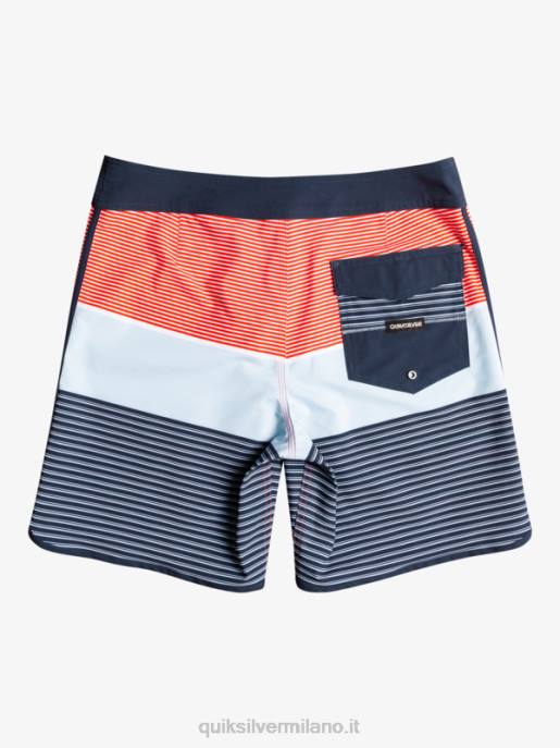 esso Quiksilver ragazzi 8-16 surfsilk tijuana yth 17 boardshort rosso ad alto rischio HTZR2272