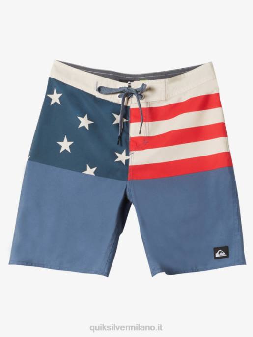 esso Quiksilver ragazzi 8-16 tutti i giorni divisione 17 boardshorts marina di mezzanotte HTZR1977