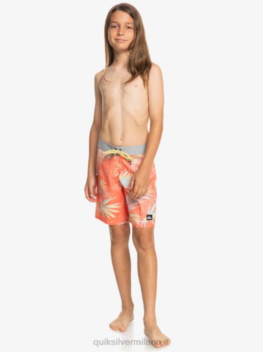 esso Quiksilver ragazzi 8-16 tutti i giorni qb 69 16 boardshorts salmone fresco HTZR2139