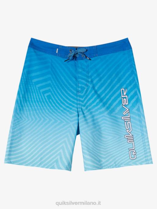 esso Quiksilver ragazzi 8-16 tutti i giorni warp dissolvenza 17 boardshorts boccaglio blu HTZR2165