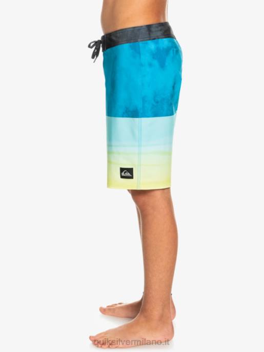 esso Quiksilver ragazzi Pantaloncini da surf 8-16 surfsilk five-0 17 porto marittimo HTZR2299