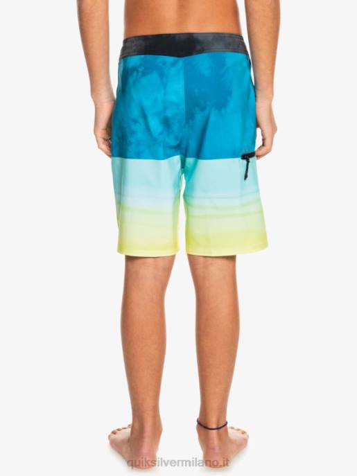 esso Quiksilver ragazzi Pantaloncini da surf 8-16 surfsilk five-0 17 porto marittimo HTZR2299