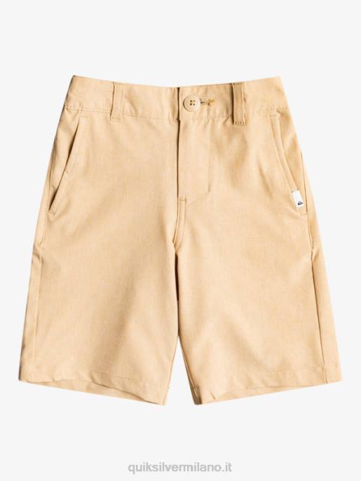 esso Quiksilver ragazzi 2-7 Union Heather anfibio 14 pantaloncini ibridi plage HTZR2334
