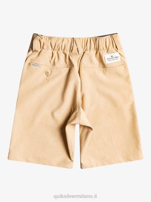 esso Quiksilver ragazzi 2-7 Union Heather anfibio 14 pantaloncini ibridi plage HTZR2334