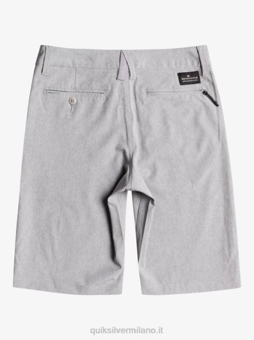 esso Quiksilver ragazzi 8-16 Union Heather anfibio 19 pantaloncini ibridi nevischio HTZR2326