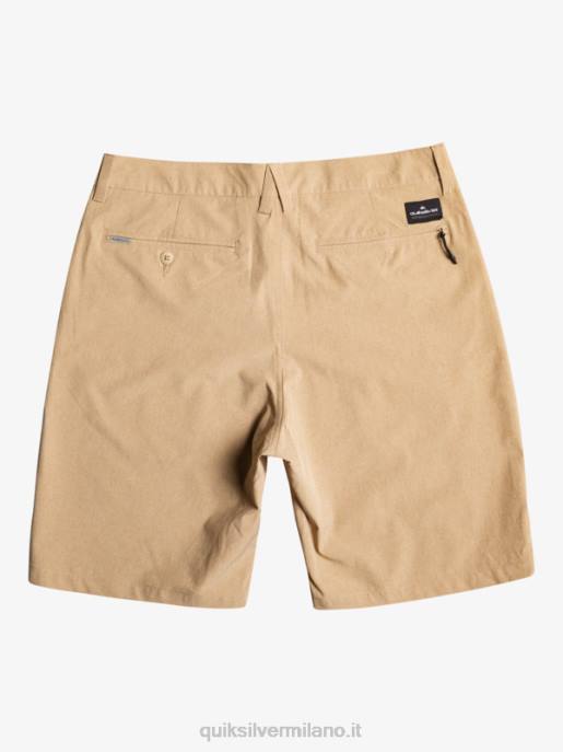 esso Quiksilver ragazzi 8-16 Union Heather anfibio 19 pantaloncini ibridi plage HTZR2315