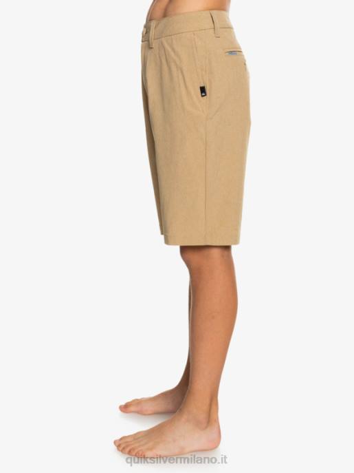 esso Quiksilver ragazzi 8-16 Union Heather anfibio 19 pantaloncini ibridi plage HTZR2315