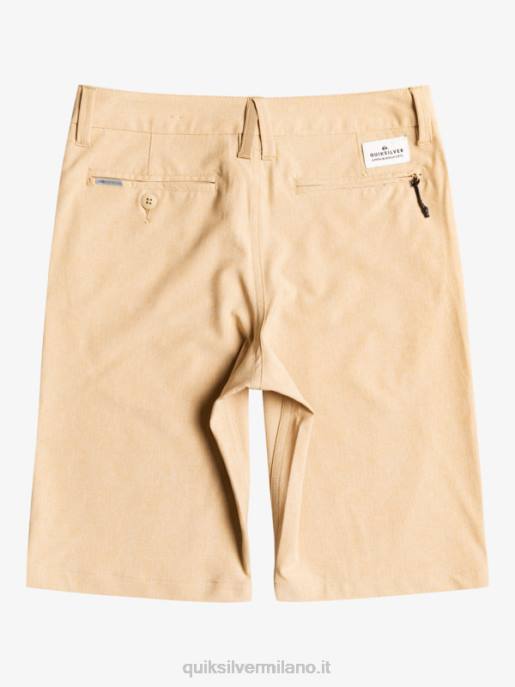 esso Quiksilver ragazzi 8-16 Union Heather anfibio 19 pantaloncini ibridi plage HTZR2325