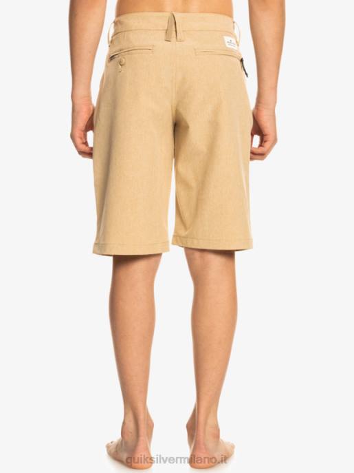 esso Quiksilver ragazzi 8-16 Union Heather anfibio 19 pantaloncini ibridi plage HTZR2325