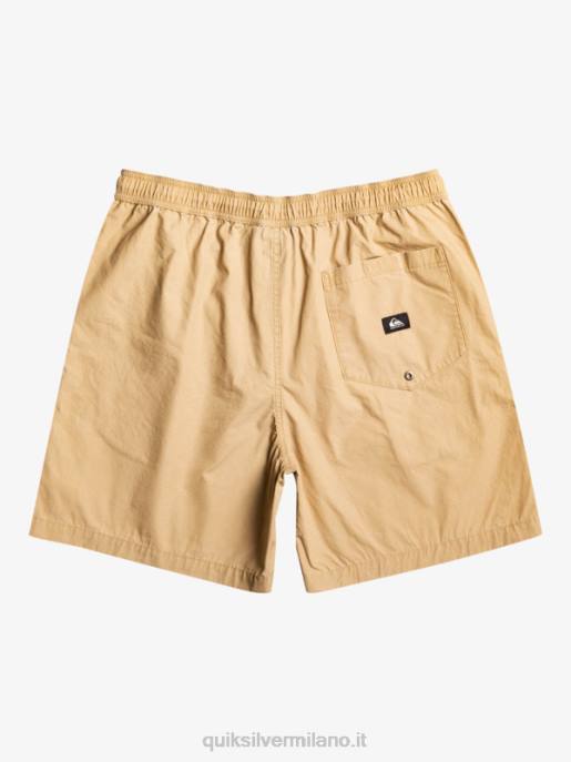esso Quiksilver ragazzi 8-16 taxer 15 pantaloncini elastici in vita plage HTZR2080