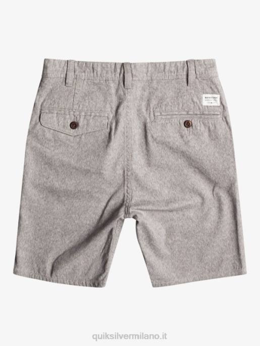 esso Quiksilver ragazzi 8-16 tutti i giorni 17 pantaloncini chino erica grigio chiaro HTZR2286