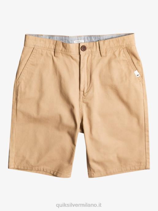 esso Quiksilver ragazzi 8-16 tutti i giorni 17 pantaloncini chino incenso HTZR2288
