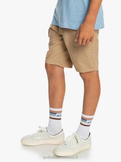 esso Quiksilver ragazzi 8-16 tutti i giorni 17 pantaloncini chino incenso HTZR2288