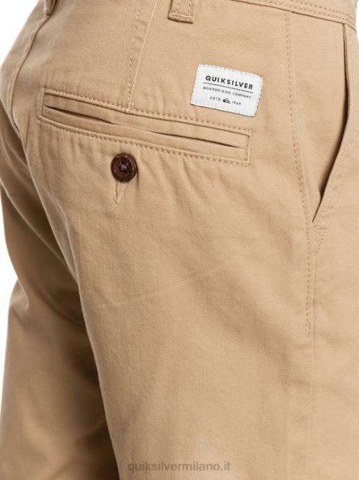 esso Quiksilver ragazzi 8-16 tutti i giorni 17 pantaloncini chino incenso HTZR2288