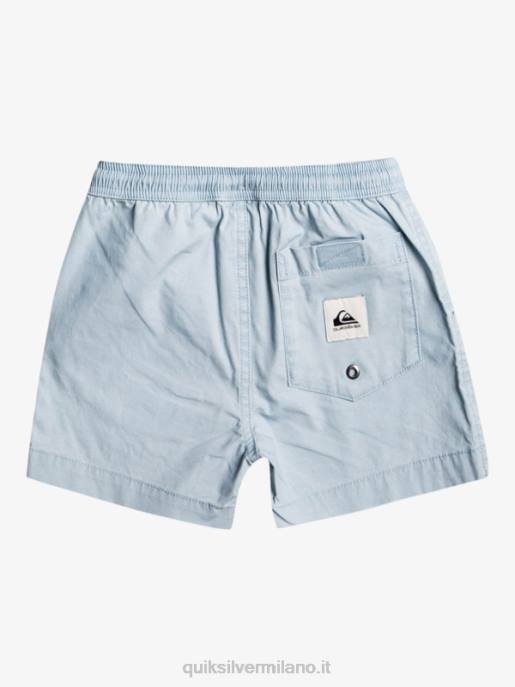 esso Quiksilver ragazzi Pantaloncini elastici 2-7 taxer azzurro celeste HTZR2215