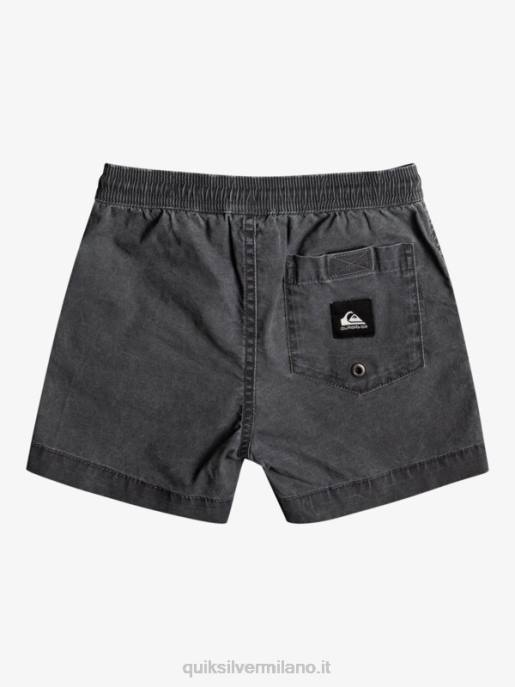 esso Quiksilver ragazzi Pantaloncini elastici 2-7 taxer nero HTZR2214