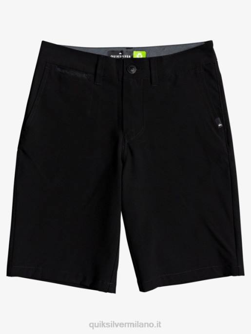 esso Quiksilver ragazzi Pantaloncini ibridi anfibi 19 unione 8-16 nero HTZR2237