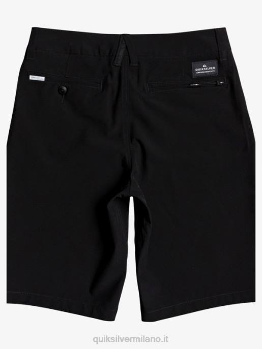 esso Quiksilver ragazzi Pantaloncini ibridi anfibi 19 unione 8-16 nero HTZR2237