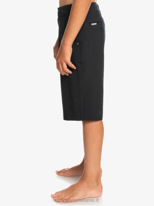 esso Quiksilver ragazzi Pantaloncini ibridi anfibi 19 unione 8-16 nero HTZR2237