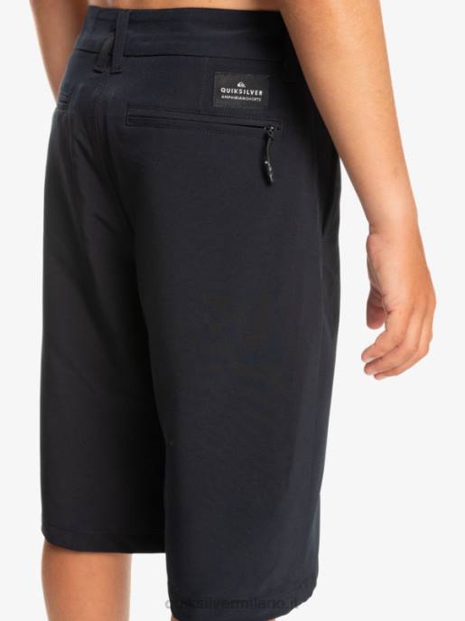 esso Quiksilver ragazzi Pantaloncini ibridi anfibi 19 unione 8-16 nero HTZR2237