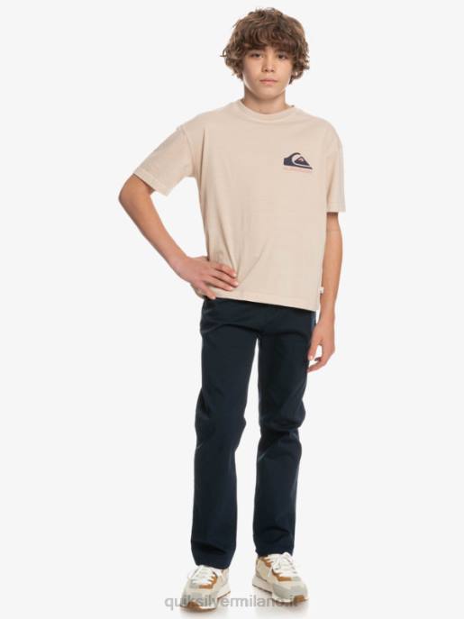 esso Quiksilver ragazzi 8-16 in su pantaloni sindacali di tutti i giorni blazer blu scuro HTZR2241