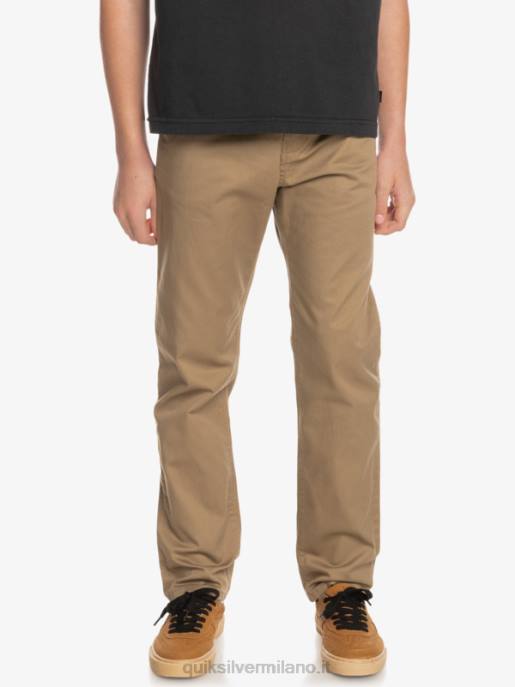 esso Quiksilver ragazzi 8-16 in su pantaloni sindacali di tutti i giorni legno d\'olmo HTZR2239