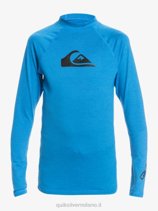 esso Quiksilver ragazzi 8-16 all time ls youth l/sl surf tee boccaglio blu erica HTZR2100