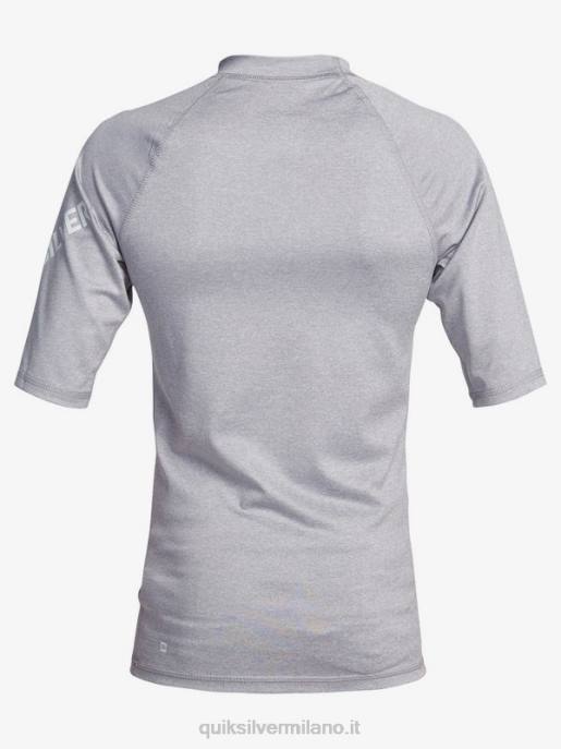 esso Quiksilver ragazzi 8-16 all time manica corta upf 50 rashguard erica nevischio HTZR2246