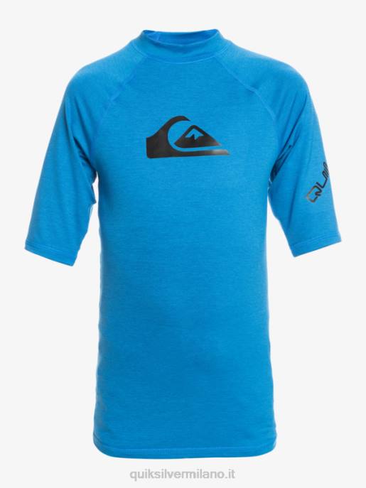 esso Quiksilver ragazzi 8-16 all time ss junior s/sl surf tee boccaglio blu erica HTZR2063