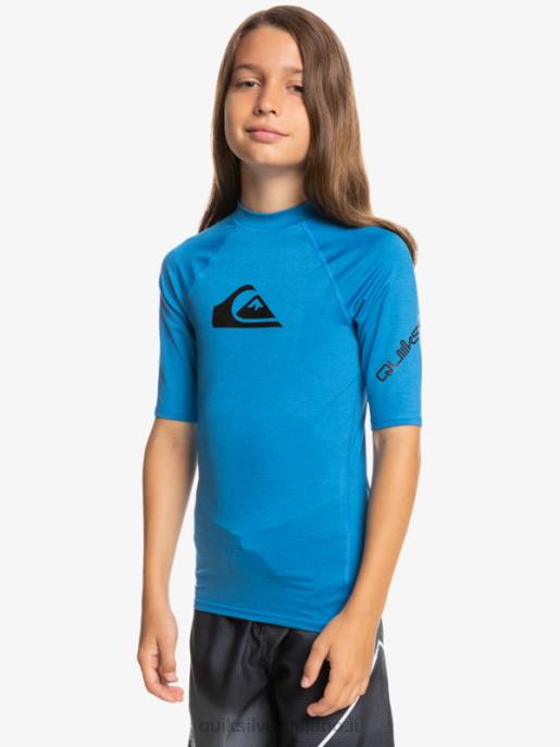 esso Quiksilver ragazzi 8-16 all time ss junior s/sl surf tee boccaglio blu erica HTZR2063