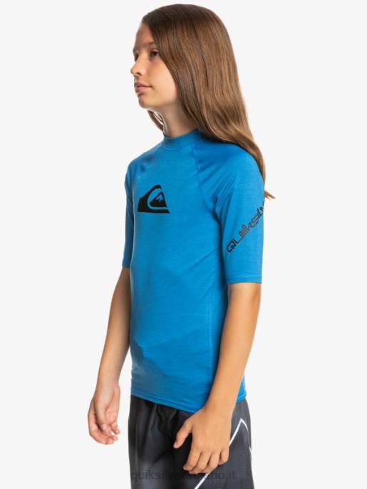 esso Quiksilver ragazzi 8-16 all time ss junior s/sl surf tee boccaglio blu erica HTZR2063