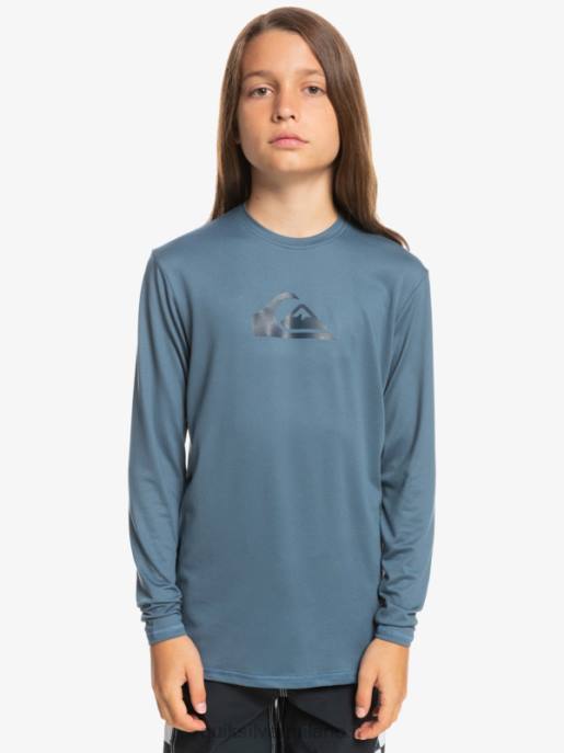 esso Quiksilver ragazzi 8-16 maglietta da surf da bambino l/sl solid stripes ls mare di Bering HTZR2121