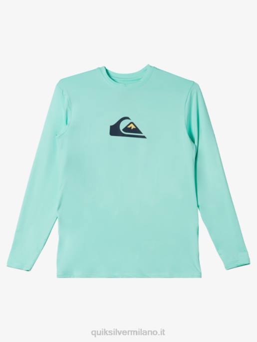 esso Quiksilver ragazzi 8-16 maglietta da surf da bambino l/sl solid stripes ls vetro da spiaggia HTZR2120