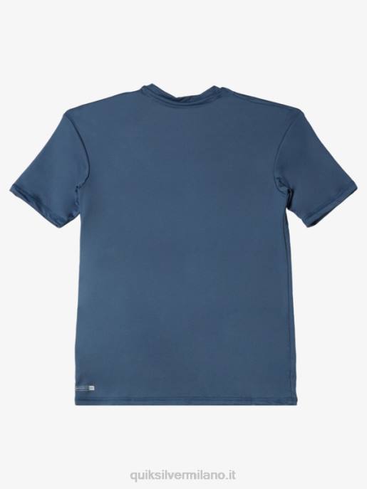 esso Quiksilver ragazzi T-shirt da surf upf 50 manica corta tinta unita 8-16 mare di Bering HTZR2136