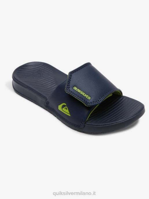 esso Quiksilver ragazzi 8-16 cursori di regolazione della costa luminosa blu verde HTZR2187