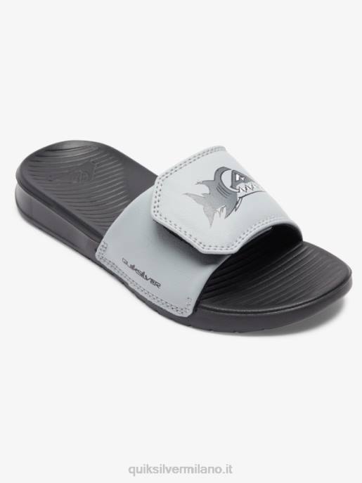 esso Quiksilver ragazzi 8-16 cursori di regolazione della costa luminosa grigio 1 HTZR2186
