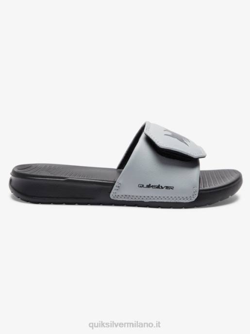 esso Quiksilver ragazzi 8-16 cursori di regolazione della costa luminosa grigio 1 HTZR2186