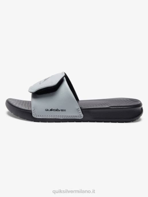 esso Quiksilver ragazzi 8-16 cursori di regolazione della costa luminosa grigio 1 HTZR2186