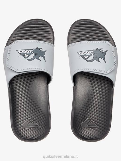 esso Quiksilver ragazzi 8-16 cursori di regolazione della costa luminosa grigio 1 HTZR2186
