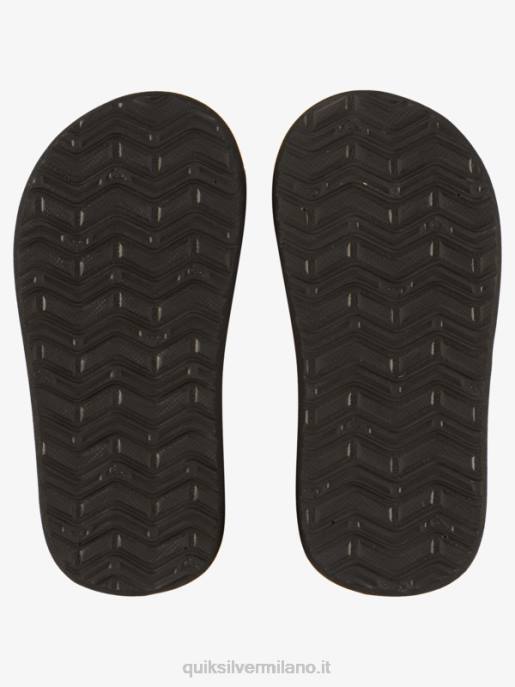 esso Quiksilver ragazzi 8-16 sandali con anima a chiave inglese blu 1 HTZR2184