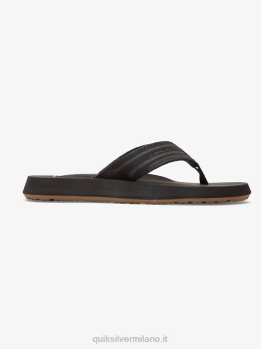 esso Quiksilver ragazzi 8-16 sandali con chiave inglese Marrone scuro HTZR2285