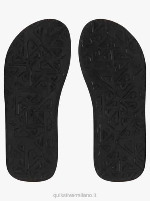 esso Quiksilver ragazzi 8-16 sandali rilassati molokai blu 3 HTZR1992