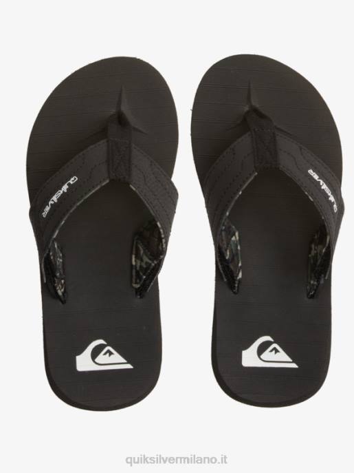 esso Quiksilver ragazzi 8-16 sandali switch carver Marrone scuro HTZR2210