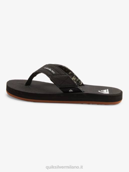 esso Quiksilver ragazzi 8-16 sandali switch carver Marrone scuro HTZR2210