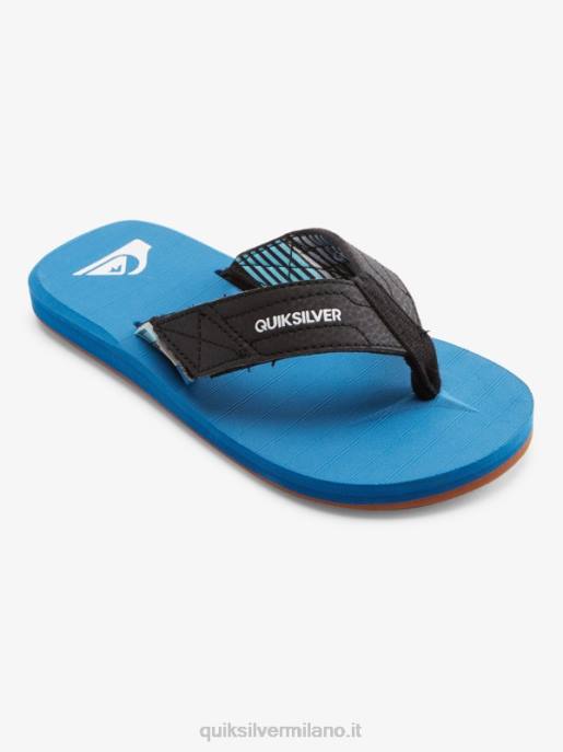 esso Quiksilver ragazzi 8-16 sandali switch carver blu 2 HTZR2213