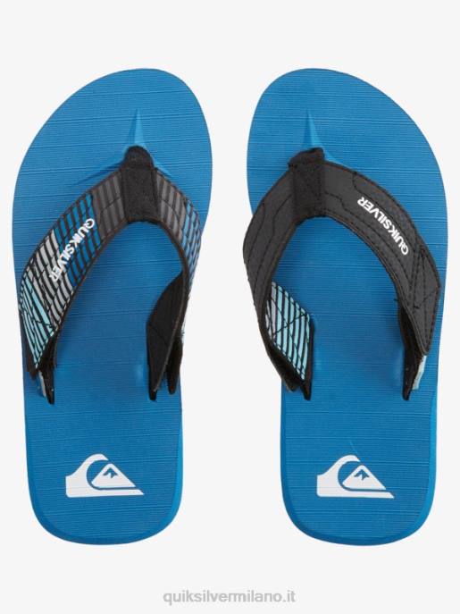 esso Quiksilver ragazzi 8-16 sandali switch carver blu 2 HTZR2213