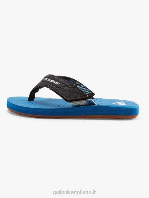 esso Quiksilver ragazzi 8-16 sandali switch carver blu 2 HTZR2213