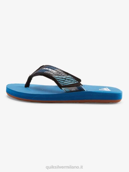 esso Quiksilver ragazzi 8-16 sandali switch carver blu 2 HTZR2213