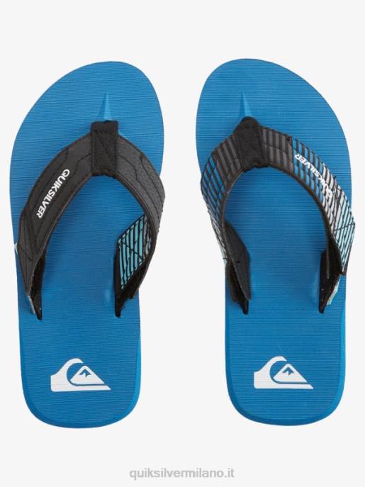esso Quiksilver ragazzi 8-16 sandali switch carver blu 2 HTZR2213